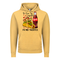Vintage Mustard tu eres la coquita pa mis taquitos Vintage Hoodie - LillyAllenDesigns
