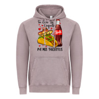 Vintage Zinc tu eres la coquita pa mis taquitos Vintage Hoodie - LillyAllenDesigns