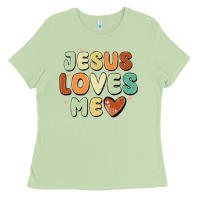 Matcha jesus loves me Ladies Tee - MaliasSmallBusiness