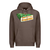 Coffee green christmas cake fa element 1 Premium Hoodie - FaDigitalArtStudio
