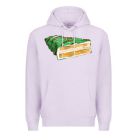 Lilac green christmas cake fa element 1 Premium Hoodie - FaDigitalArtStudio