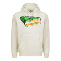 Oatmeal Heather green christmas cake fa element 1 Premium Hoodie - FaDigitalArtStudio