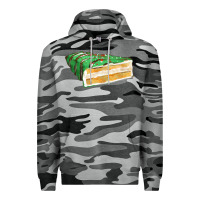 Slate Camo green christmas cake fa element 1 Premium Hoodie - FaDigitalArtStudio