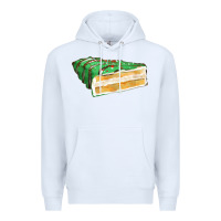 White green christmas cake fa element 1 Premium Hoodie - FaDigitalArtStudio