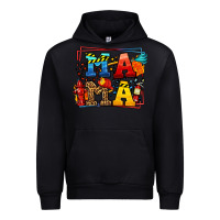 Black leopard frame firefighter mama Mother's Day Urban Hoodie - LillyAllenDesigns