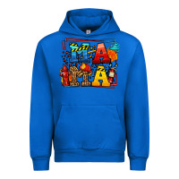 Cobalt leopard frame firefighter mama Mother's Day Urban Hoodie - LillyAllenDesigns
