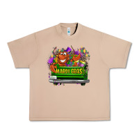 Burro Mardi Gras truck Urban Heavy Tee - LillyAllenDesigns