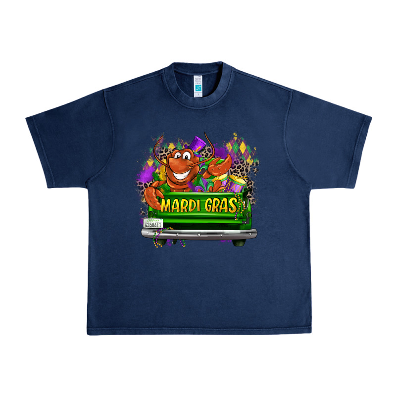 Mardi Gras Truck Urban Heavy Tee by LillyAllenDesigns | Teevron
