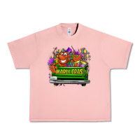 Salmon Mardi Gras truck Urban Heavy Tee - LillyAllenDesigns