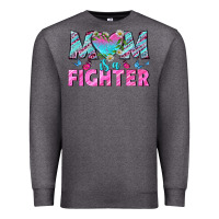 Charcoal Heather Western Mom Is A Fighter Premium Sweatshirt - BundleAndBundleShop