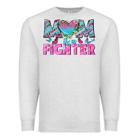 Oatmeal Heather Western Mom Is A Fighter Premium Sweatshirt - BundleAndBundleShop