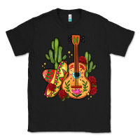 Black mexican guitar Classic Tee - LillyAllenDesigns