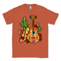 Copper mexican guitar Classic Tee - LillyAllenDesigns