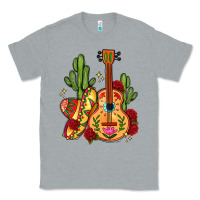 Heather Grey mexican guitar Classic Tee - LillyAllenDesigns