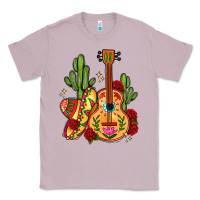 Lilac mexican guitar Classic Tee - LillyAllenDesigns