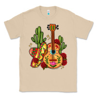Mushroom mexican guitar Classic Tee - LillyAllenDesigns