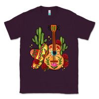 Plum mexican guitar Classic Tee - LillyAllenDesigns