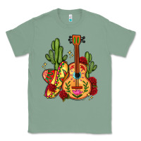 Sage mexican guitar Classic Tee - LillyAllenDesigns