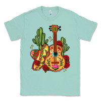 Seafoam mexican guitar Classic Tee - LillyAllenDesigns