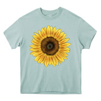 Arona giganteus sunflower Heavy Core Tee - LillyAllenDesigns