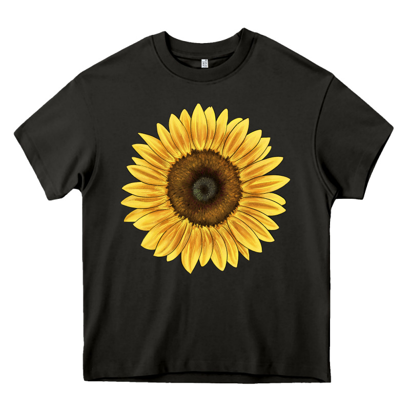 Giganteus Sunflower Heavy Core Tee by LillyAllenDesigns | Teevron
