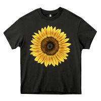 Asphalt giganteus sunflower Heavy Core Tee - LillyAllenDesigns