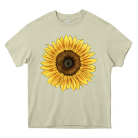 Mossy giganteus sunflower Heavy Core Tee - LillyAllenDesigns