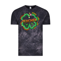 Cloud Black teacher st patricks day Vintage Tee - LillyAllenDesigns