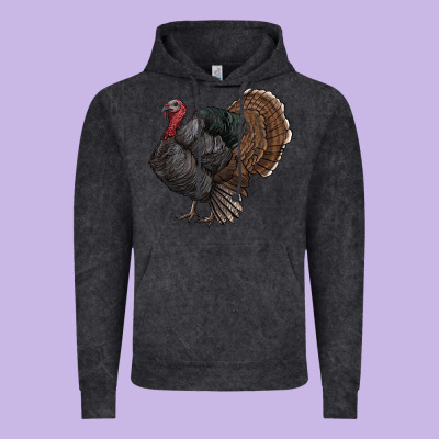 Gobble Vintage Hoodie Designed By Ranaportraitstore