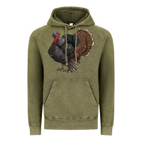 Vintage Olive gobble Vintage Hoodie - RanaPortraitStore