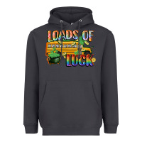 Smoke Loads of luck with school bus St. Patrick's Day Heavyweight Hoodie - FaDigitalArtStudio