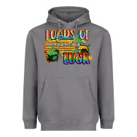Storm Loads of luck with school bus St. Patrick's Day Heavyweight Hoodie - FaDigitalArtStudio
