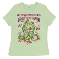 Matcha be with people who match your energy Ladies Tee - MaliasSmallBusiness