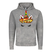 Cloud Rock unicorn and sombrero Vintage Hoodie - LillyAllenDesigns