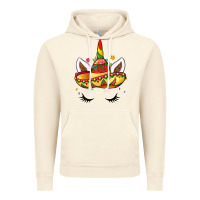 Vintage Artic unicorn and sombrero Vintage Hoodie - LillyAllenDesigns