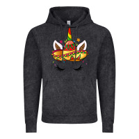 Vintage Black unicorn and sombrero Vintage Hoodie - LillyAllenDesigns