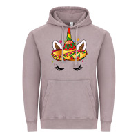 Vintage Zinc unicorn and sombrero Vintage Hoodie - LillyAllenDesigns