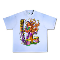 Grape Ice Mardi Gras love Urban Heavy Tee - LillyAllenDesigns