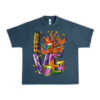 Midnight Navy Mardi Gras love Urban Heavy Tee - LillyAllenDesigns