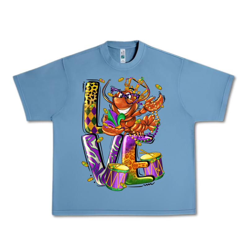 Mardi Gras Love Urban Heavy Tee by LillyAllenDesigns | Teevron