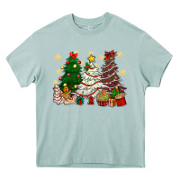 Arona Cake Christmas trees Heavy Core Tee - NancyCooperArtShop