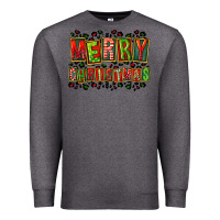 Charcoal Heather merry christmas Premium Sweatshirt - FaDigitalArtStudio