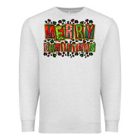 Oatmeal Heather merry christmas Premium Sweatshirt - FaDigitalArtStudio