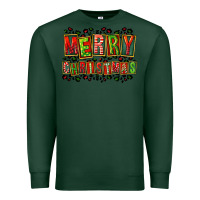 Sports Green merry christmas Premium Sweatshirt - FaDigitalArtStudio