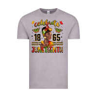 Vintage Zinc celebrate 1865 juneteenth with black woman Vintage Tee - LillyAllenDesigns