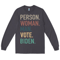 Smoke Person Woman Man Vote Biden Long Sleeve Tee - Bettercallsaul