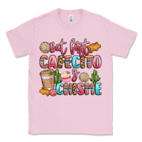 Bubblegum Pink but first cafecito y chisme Classic Tee - LillyAllenDesigns