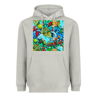 Moon Dust boy child coffee cup and teddy bear with thunderbolts and camouflage s Heavyweight Hoodie - BundleAndBundleShop