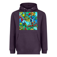 Plum boy child coffee cup and teddy bear with thunderbolts and camouflage s Heavyweight Hoodie - BundleAndBundleShop