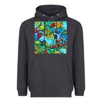 Smoke boy child coffee cup and teddy bear with thunderbolts and camouflage s Heavyweight Hoodie - BundleAndBundleShop